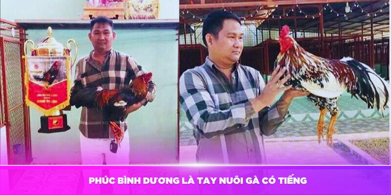 Phúc Bình Dương là tay nuôi gà có tiếng